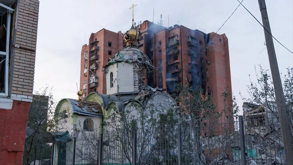 Демонструє ставлення РФ до релігії: храм у Краматорську потрапив під авіаудар